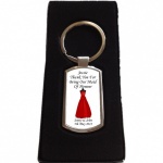 Personalised Maid Of Honour Keyring